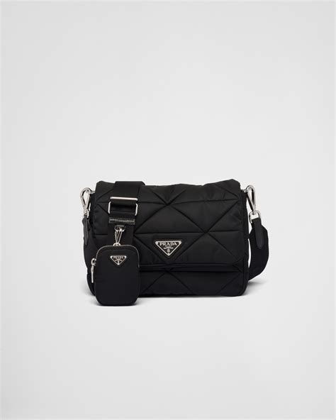 prada medium padded re-nylon shoulder bag|prada nylon shoulder bag price.